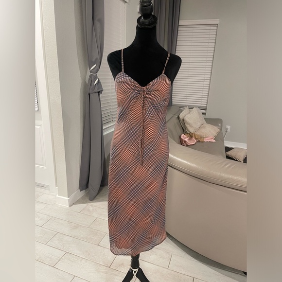 Aeropostale Dresses & Skirts - NWT Aeropostale dusty rose plaid slip dress S